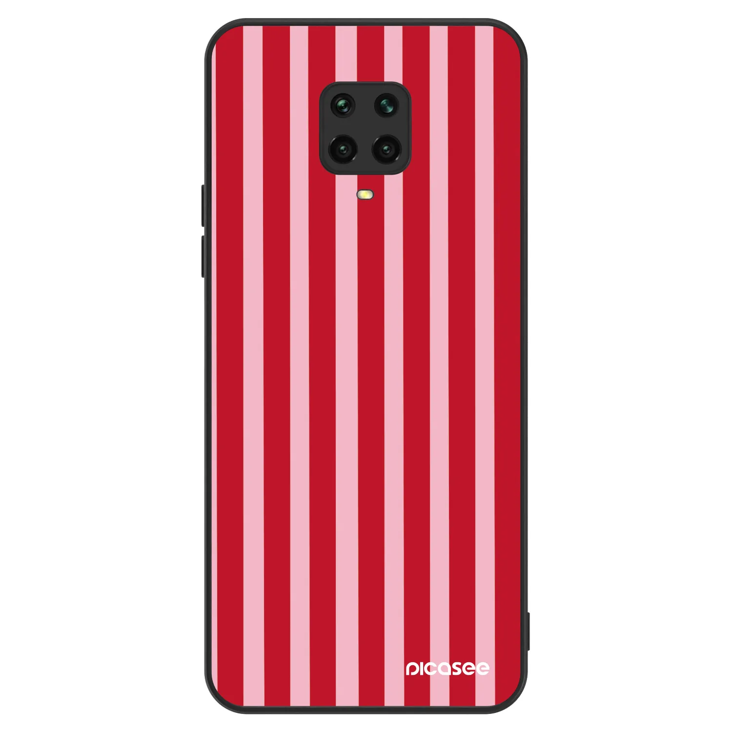 Picasee ULTIMATE CASE pro Xiaomi Redmi Note 9 Pro - Lines red