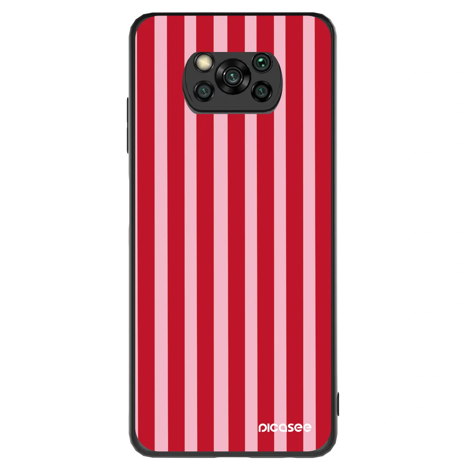 Picasee ULTIMATE CASE pro Xiaomi Poco X3 - Lines red