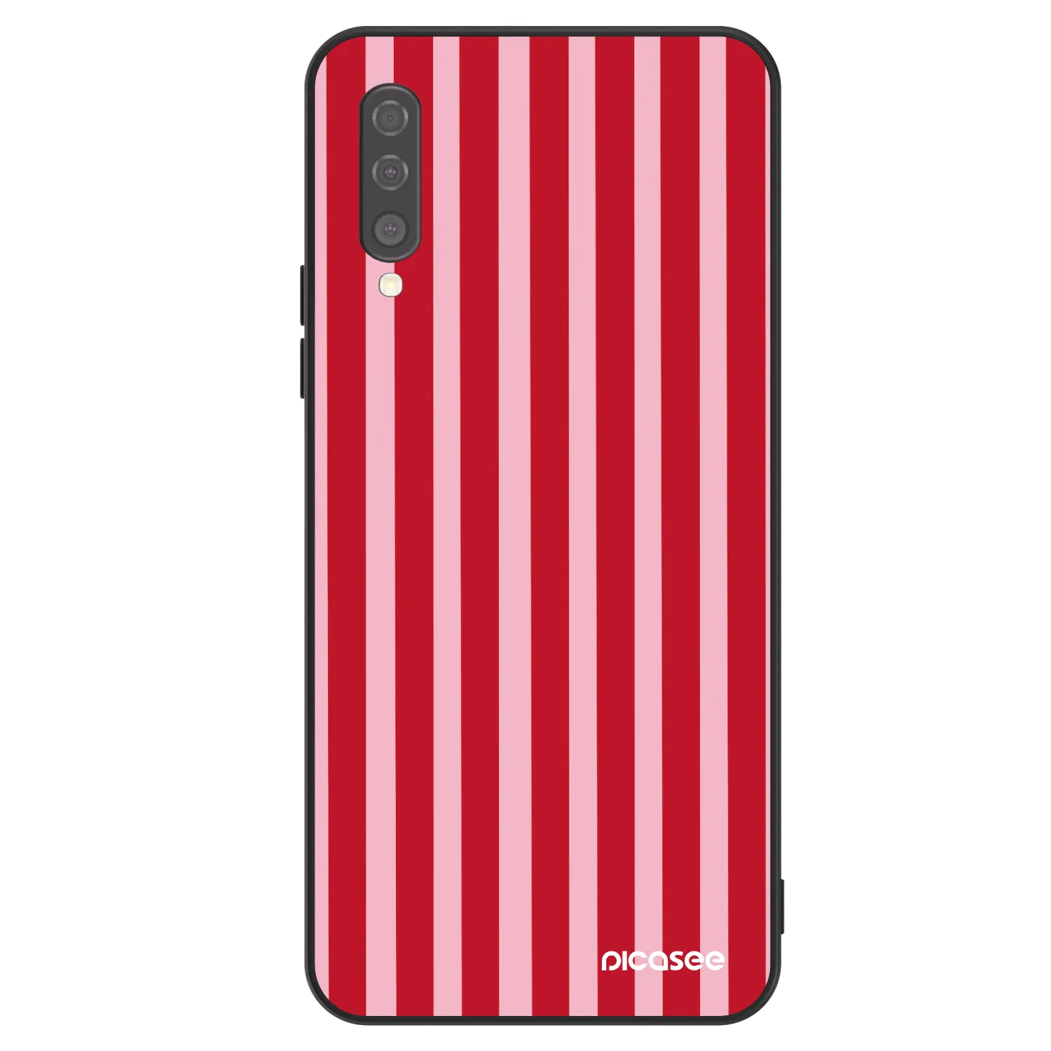Picasee ULTIMATE CASE pro Samsung Galaxy A50 A505F - Lines red