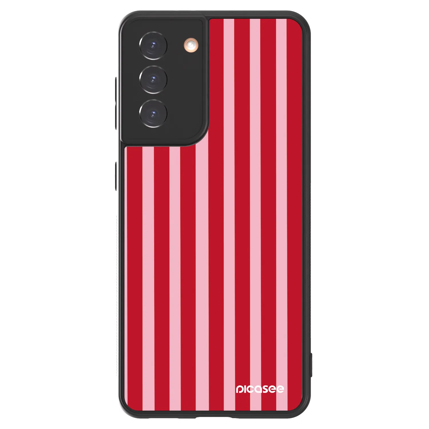 Picasee ULTIMATE CASE pro Samsung Galaxy S21 5G G991B - Lines red