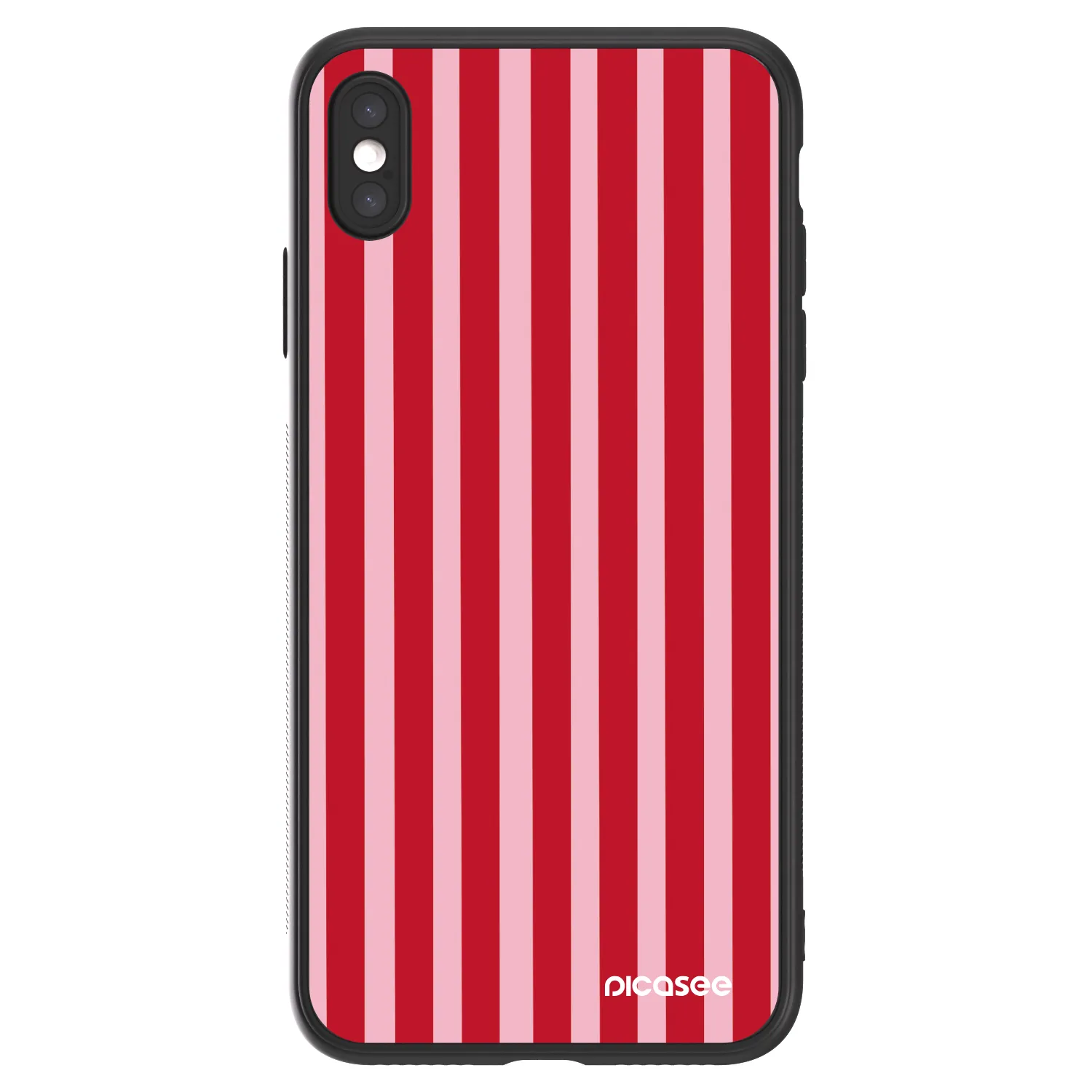 Picasee ULTIMATE CASE pro Apple iPhone XS Max - Lines red