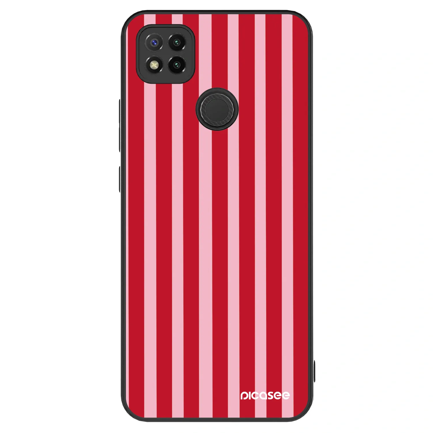 Picasee ULTIMATE CASE pro Xiaomi Redmi 9C - Lines red