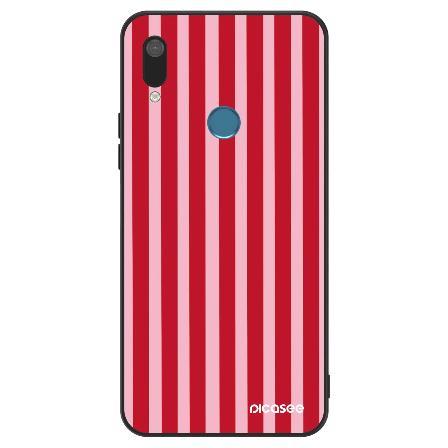 Picasee ULTIMATE CASE pro Huawei Y7 2019 - Lines red