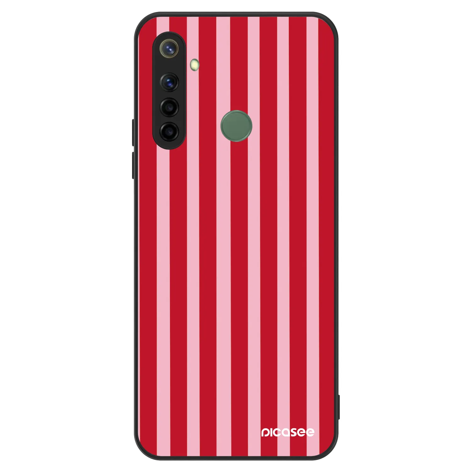 Picasee ULTIMATE CASE pro Realme 6i - Lines red