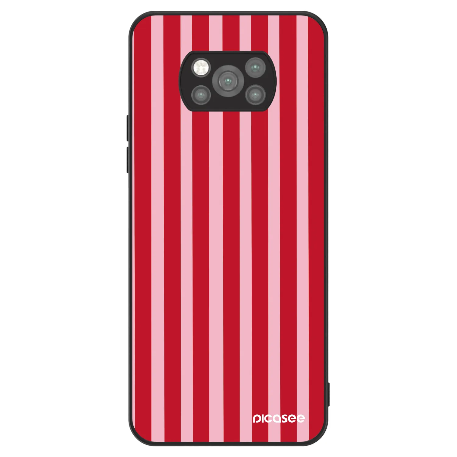 Picasee ULTIMATE CASE pro Xiaomi Poco X3 Pro - Lines red