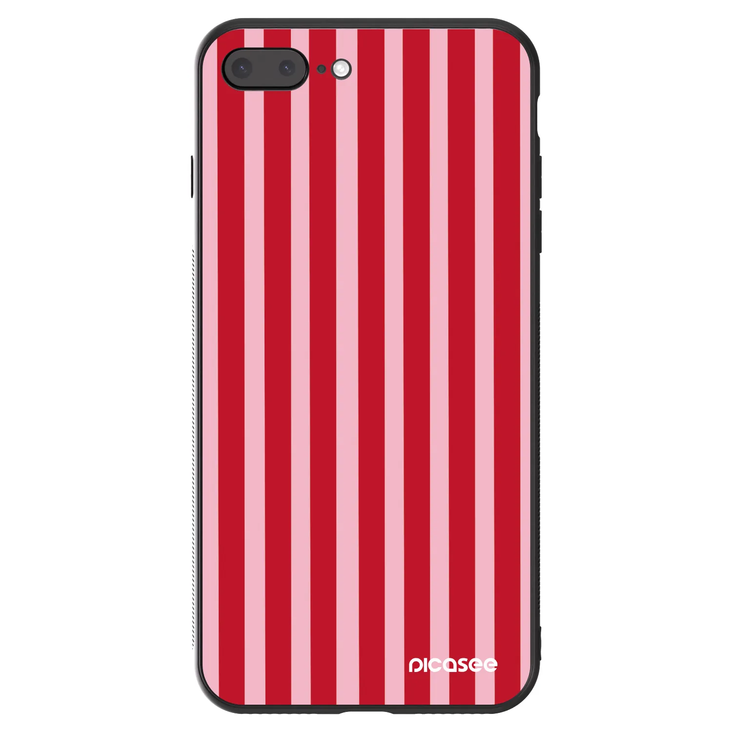 Picasee ULTIMATE CASE pro Apple iPhone 8 Plus - Lines red