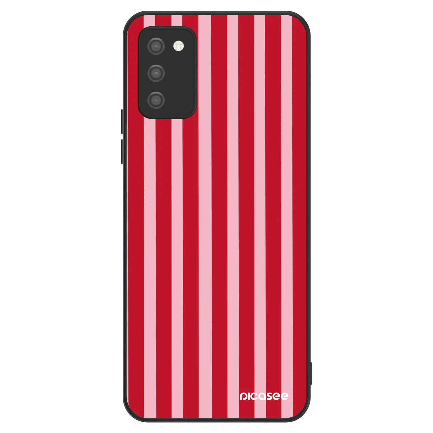 Picasee ULTIMATE CASE pro Samsung Galaxy A02s A025G - Lines red