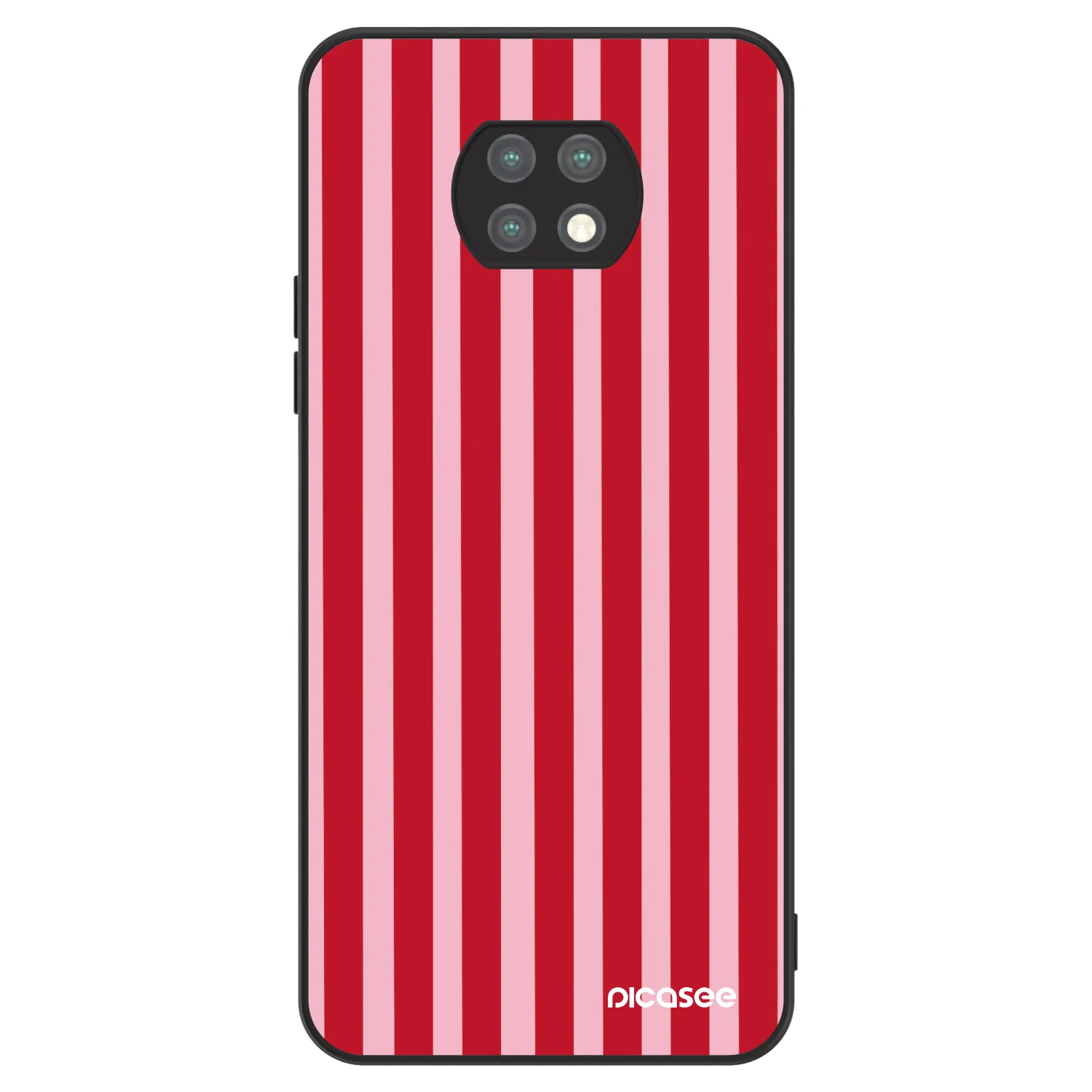 Picasee ULTIMATE CASE pro Xiaomi Redmi Note 9T - Lines red