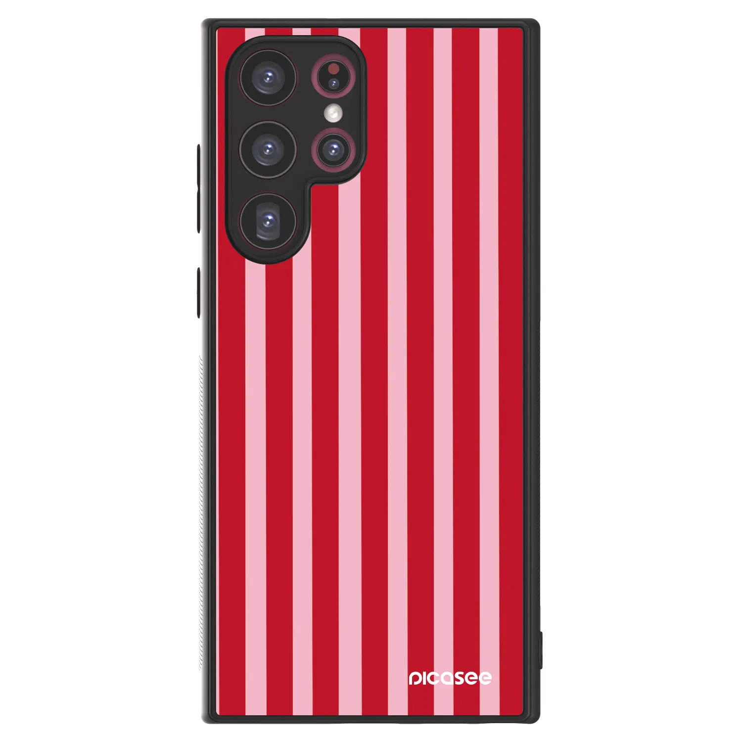 Picasee ULTIMATE CASE pro Samsung Galaxy S22 Ultra 5G - Lines red
