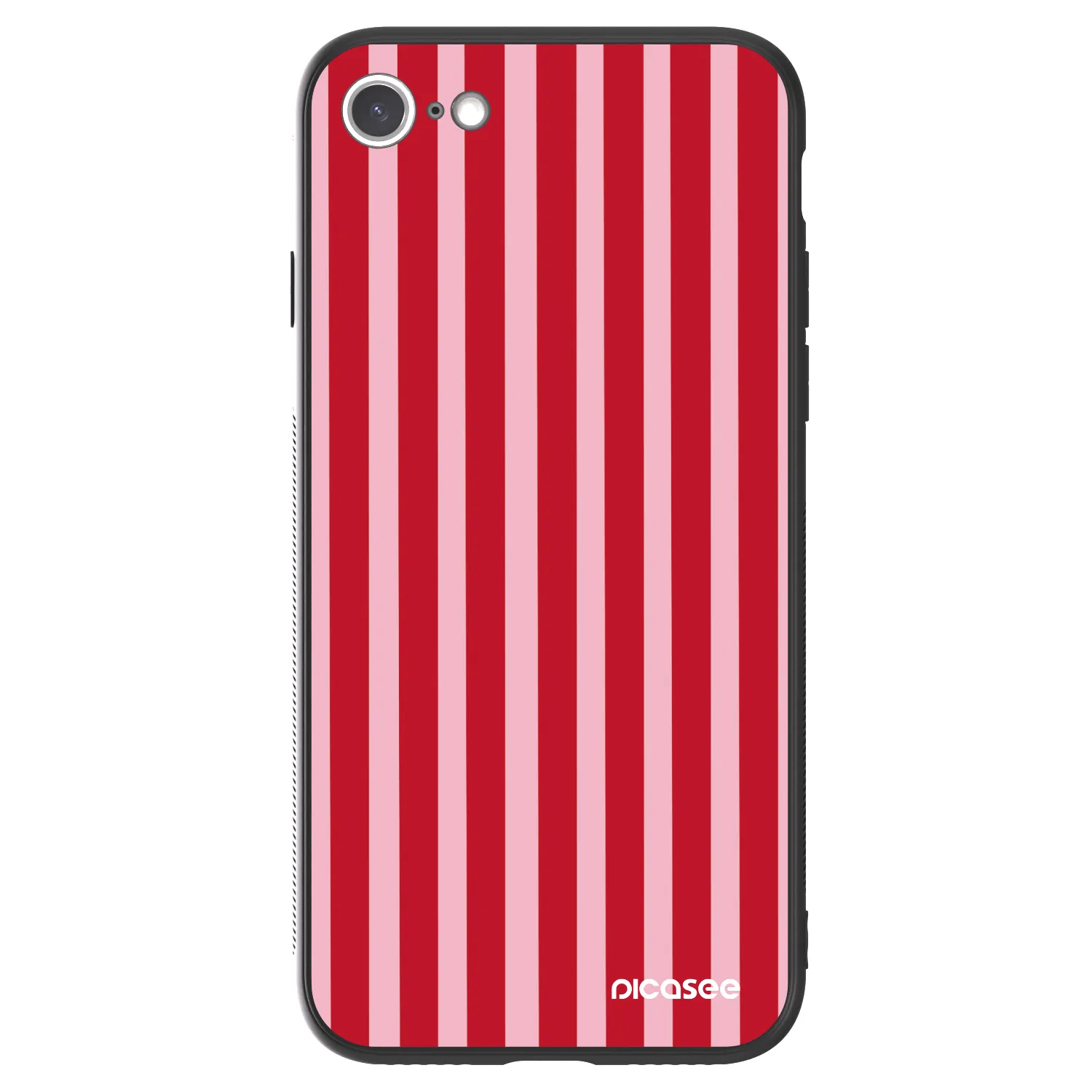 Picasee ULTIMATE CASE pro Apple iPhone SE 2022 - Lines red