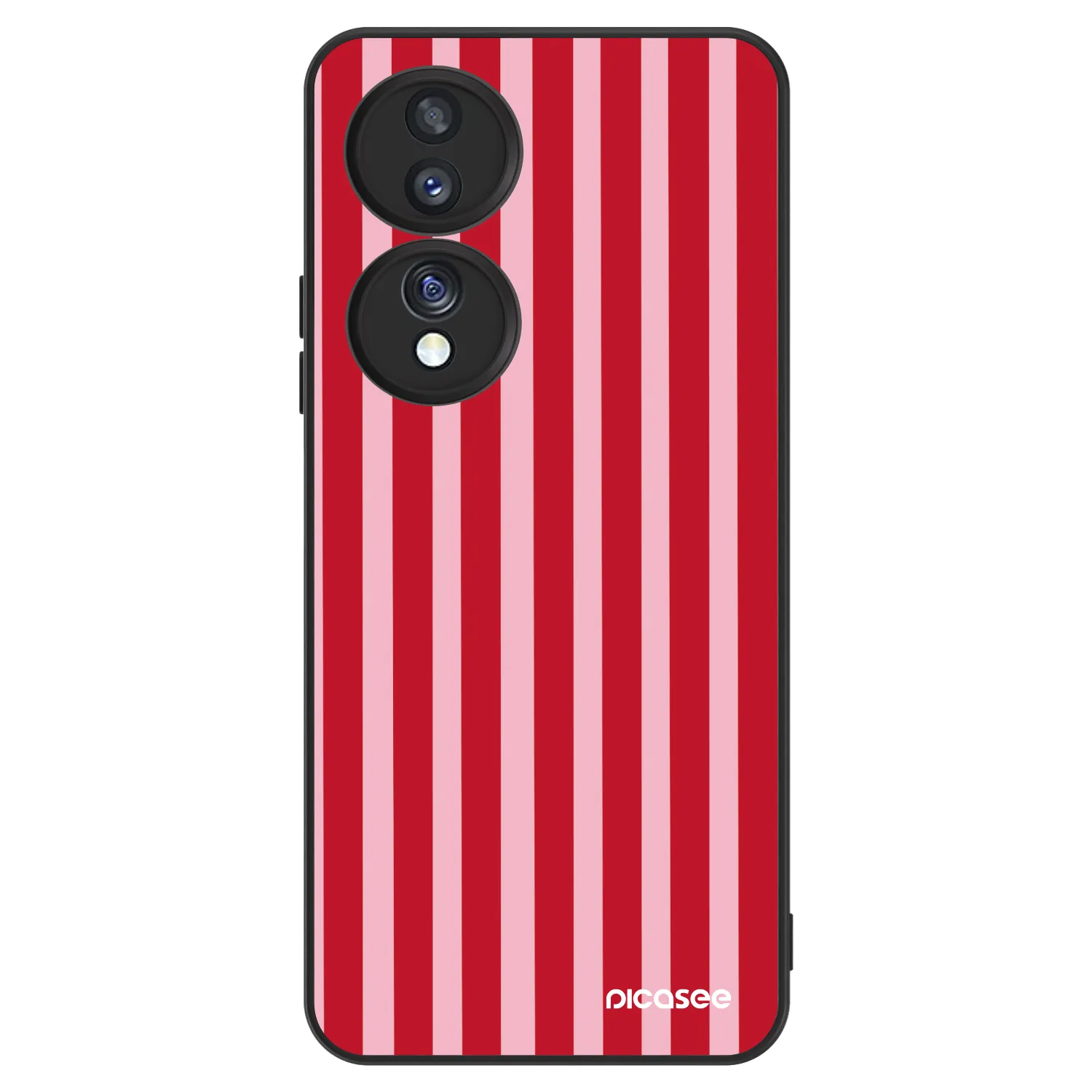 Picasee ULTIMATE CASE pro Honor 70 - Lines red