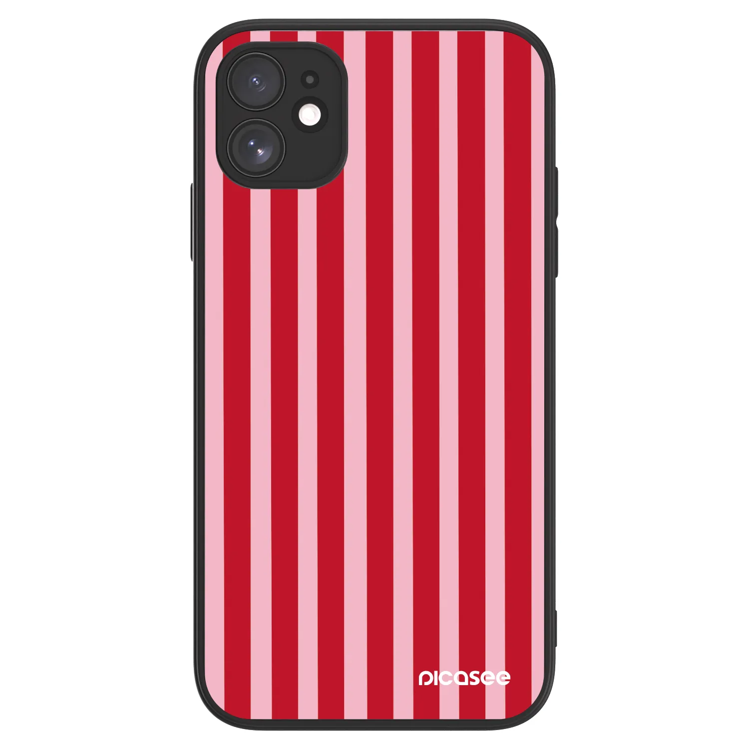 Picasee ULTIMATE CASE MagSafe pro Apple iPhone 11 - Lines red