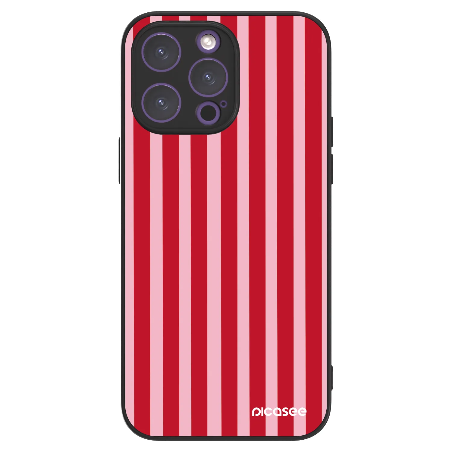 Picasee ULTIMATE CASE MagSafe pro Apple iPhone 14 Pro Max - Lines red