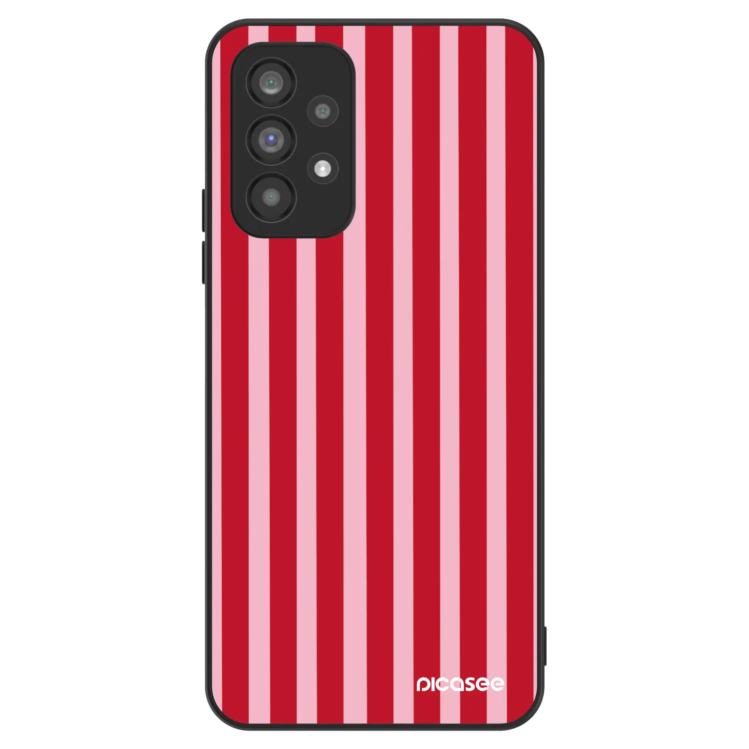 Picasee ULTIMATE CASE pro Samsung Galaxy A73 5G - Lines red