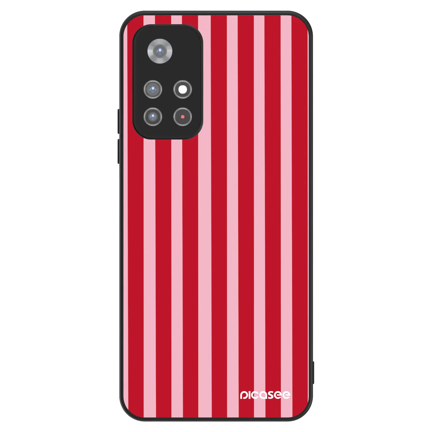 Picasee ULTIMATE CASE pro Xiaomi Redmi Note 11S 5G - Lines red
