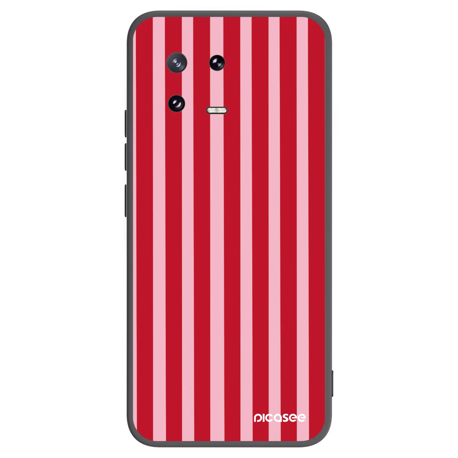 Picasee silikonový černý obal pro Xiaomi 13 Pro - Lines red