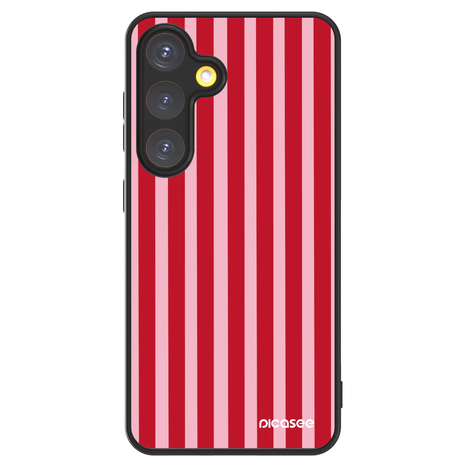 Picasee ULTIMATE CASE pro Samsung Galaxy S24 S921B 5G - Lines red