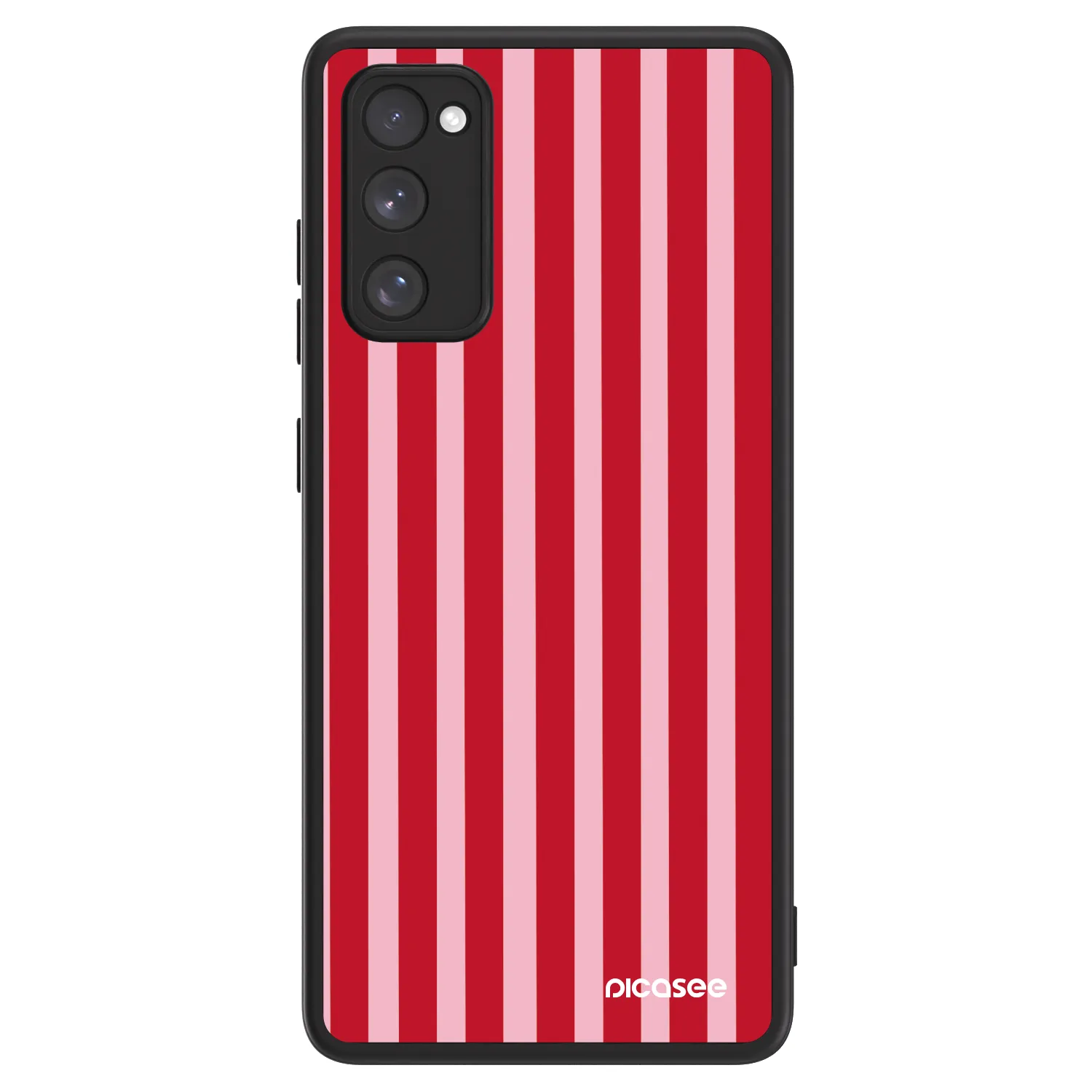 Picasee ULTIMATE CASE PowerShare pro Samsung Galaxy S20 FE - Lines red