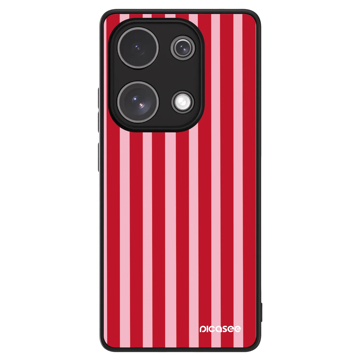 Picasee ULTIMATE CASE pro Xiaomi Redmi Note 13 Pro 4G - Lines red