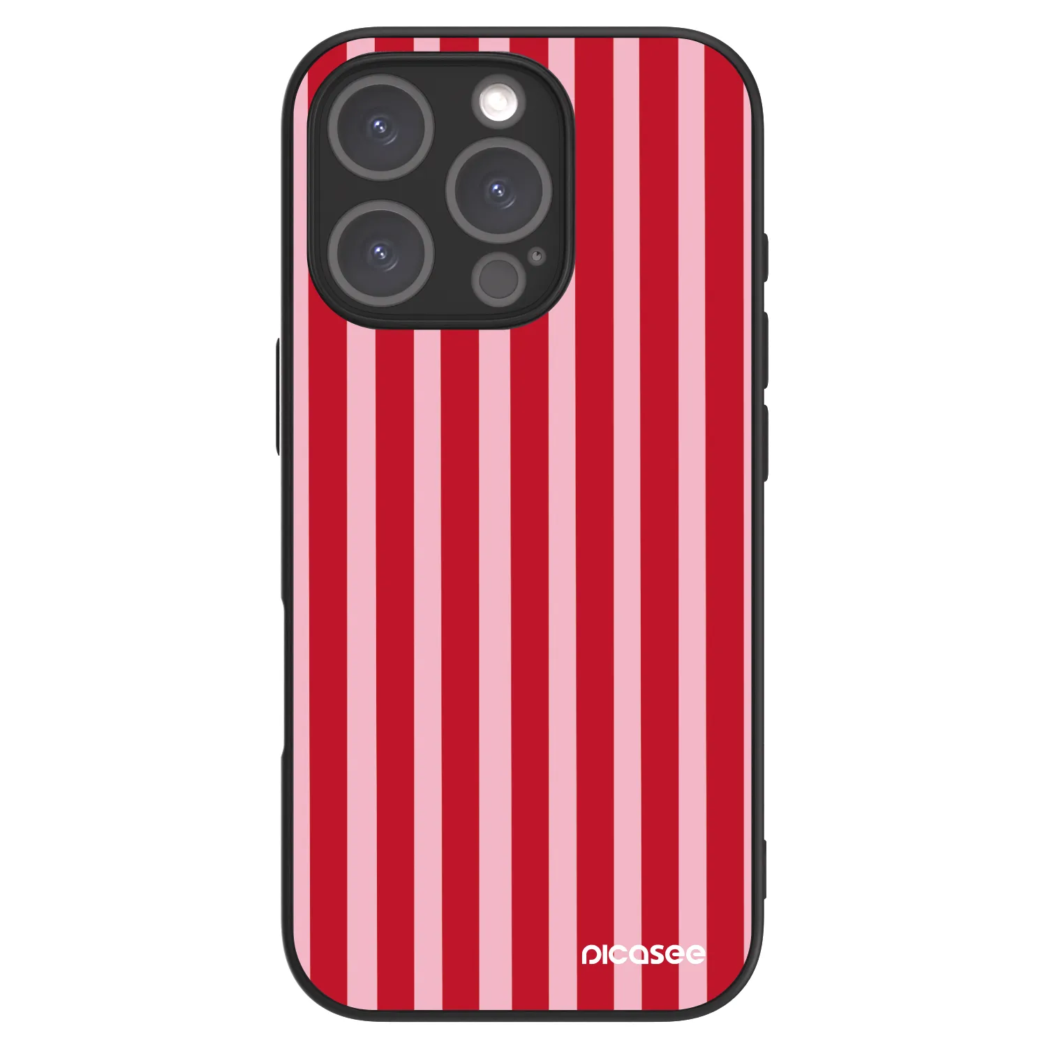 Picasee ULTIMATE CASE pro Apple iPhone 16 Pro - Lines red