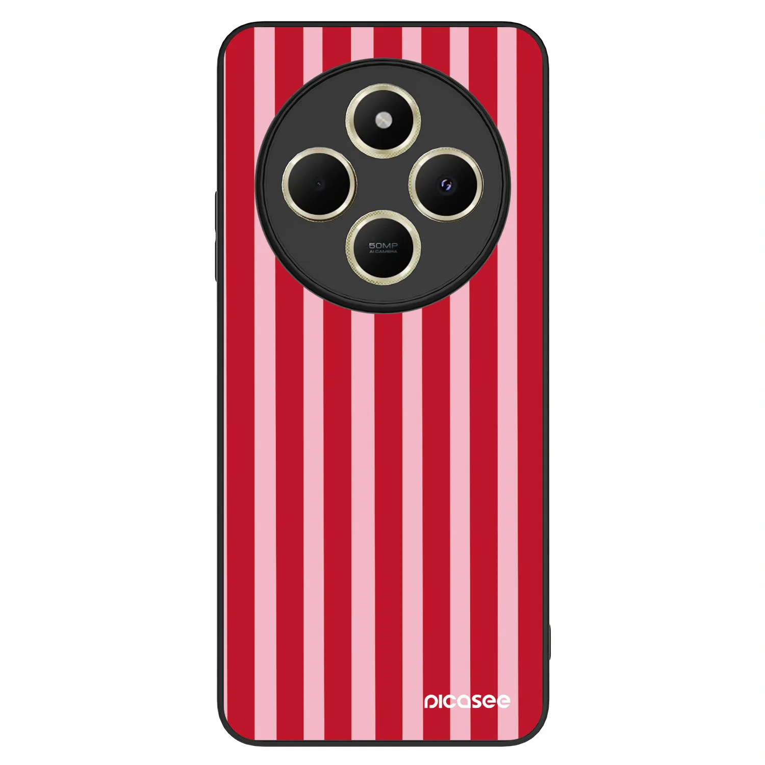 Picasee ULTIMATE CASE pro Xiaomi Redmi 14C - Lines red