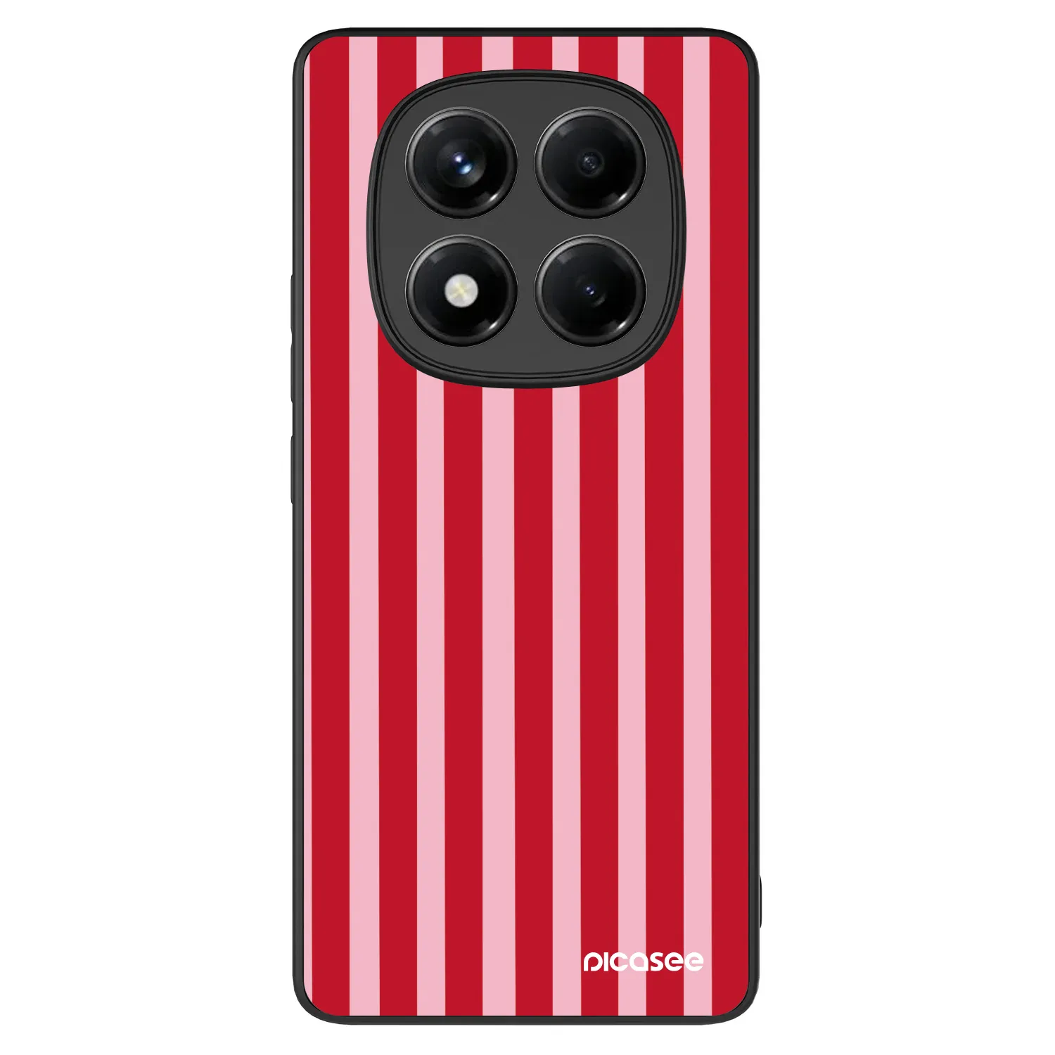 Picasee ULTIMATE CASE pro Xiaomi Redmi Note 14 Pro 4G - Lines red