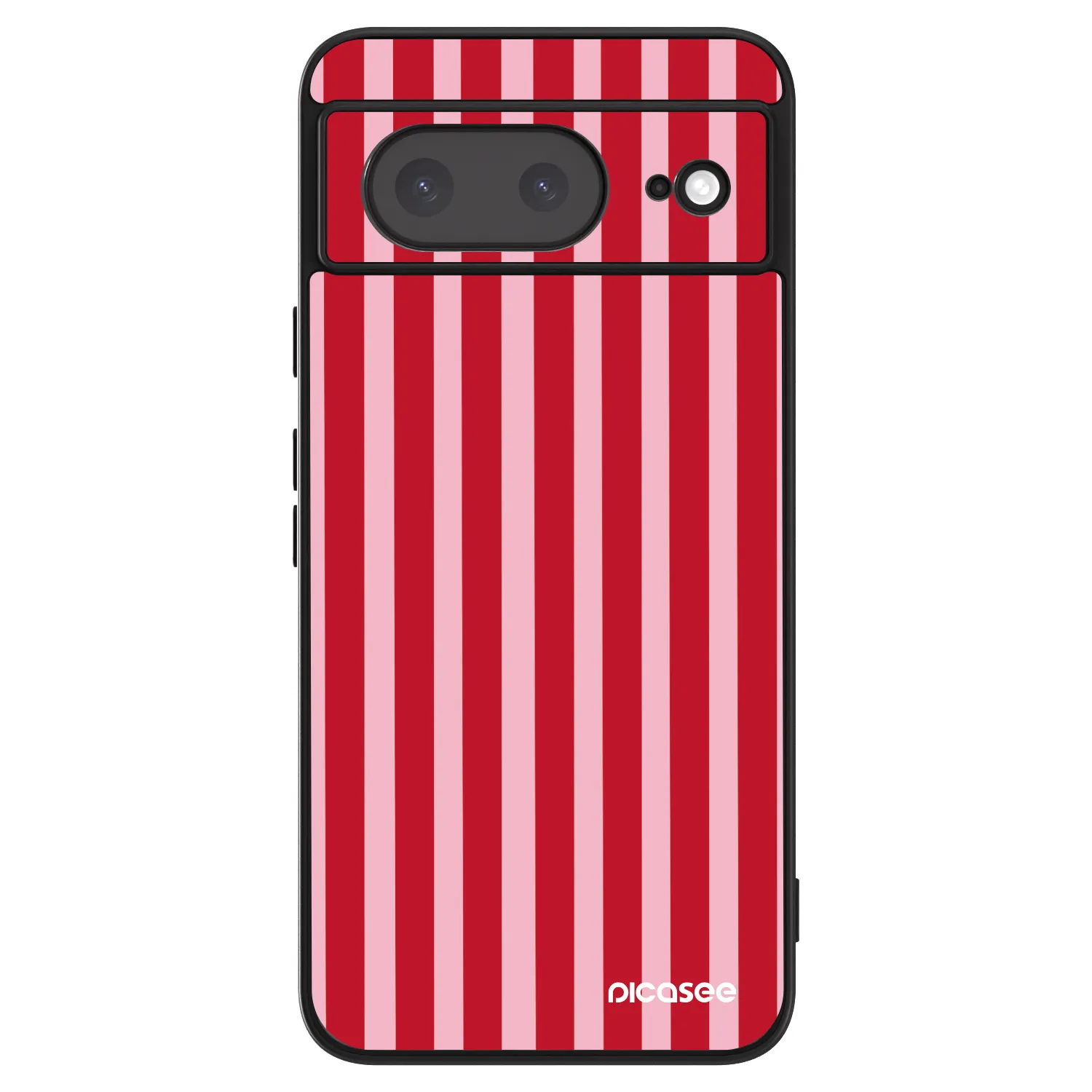 Picasee ULTIMATE CASE pro Google Pixel 8a - Lines red