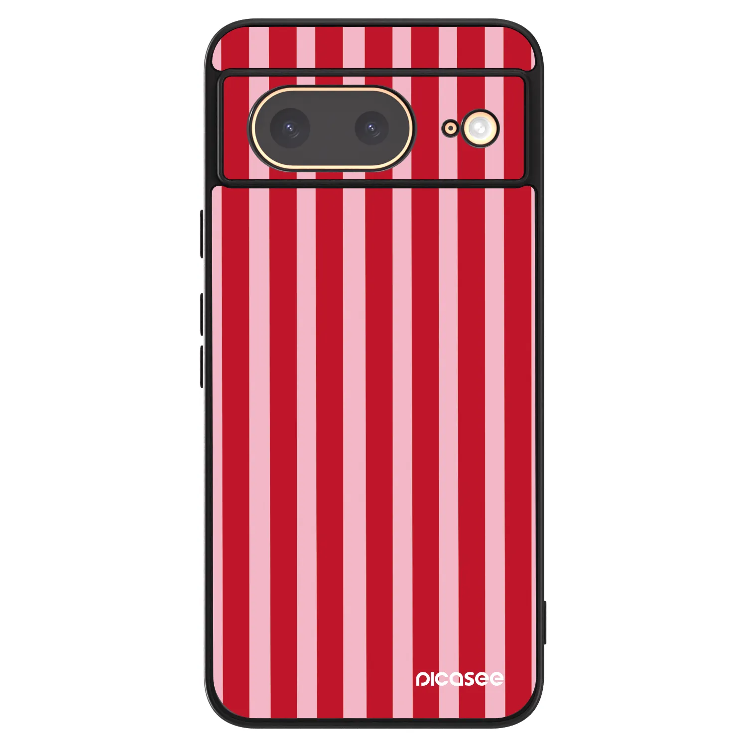 Picasee ULTIMATE CASE pro Google Pixel 8 - Lines red