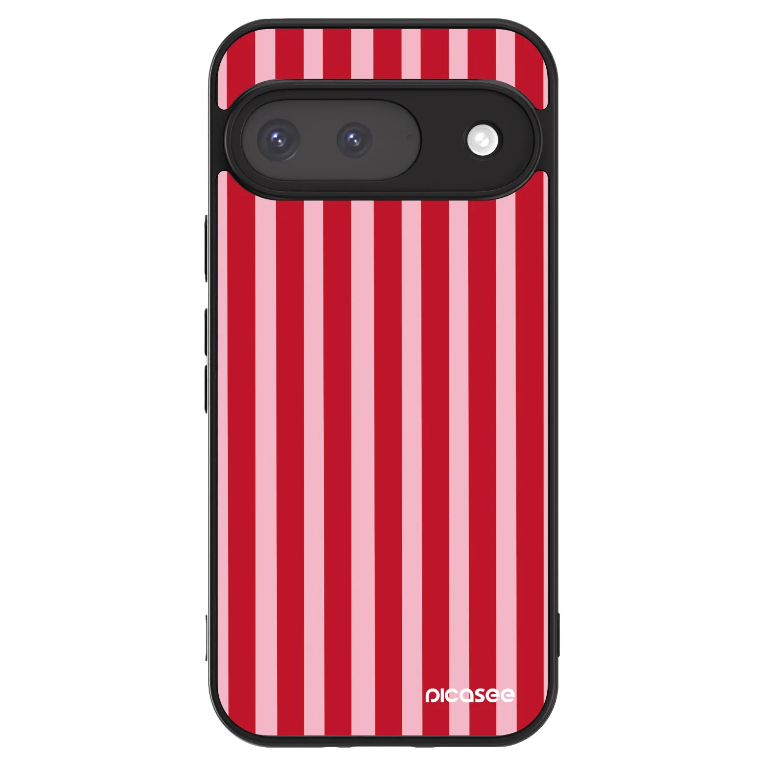 Picasee ULTIMATE CASE pro Google Pixel 9 - Lines red