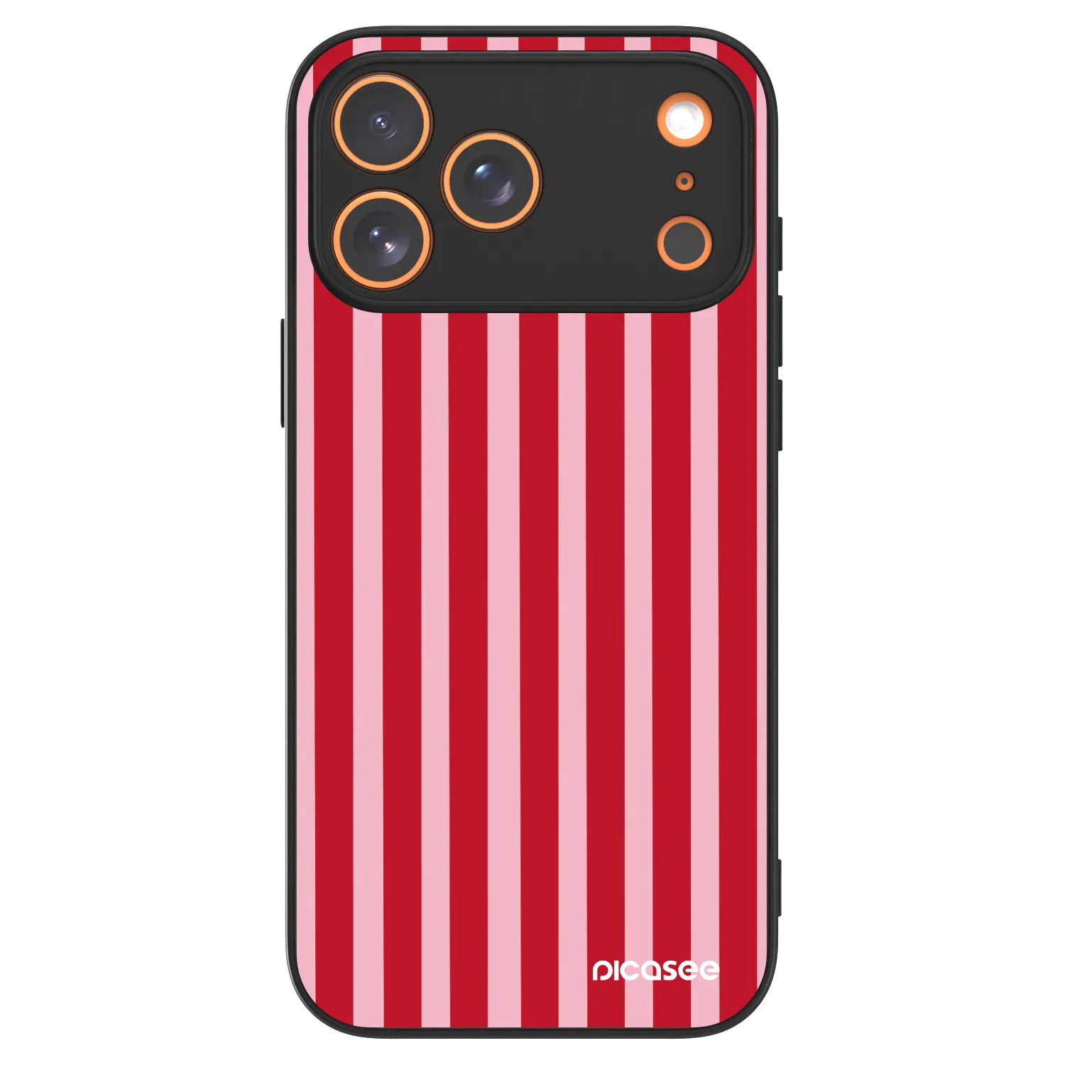Picasee ULTIMATE CASE MagSafe pro Apple iPhone 17 Pro Max - Lines red