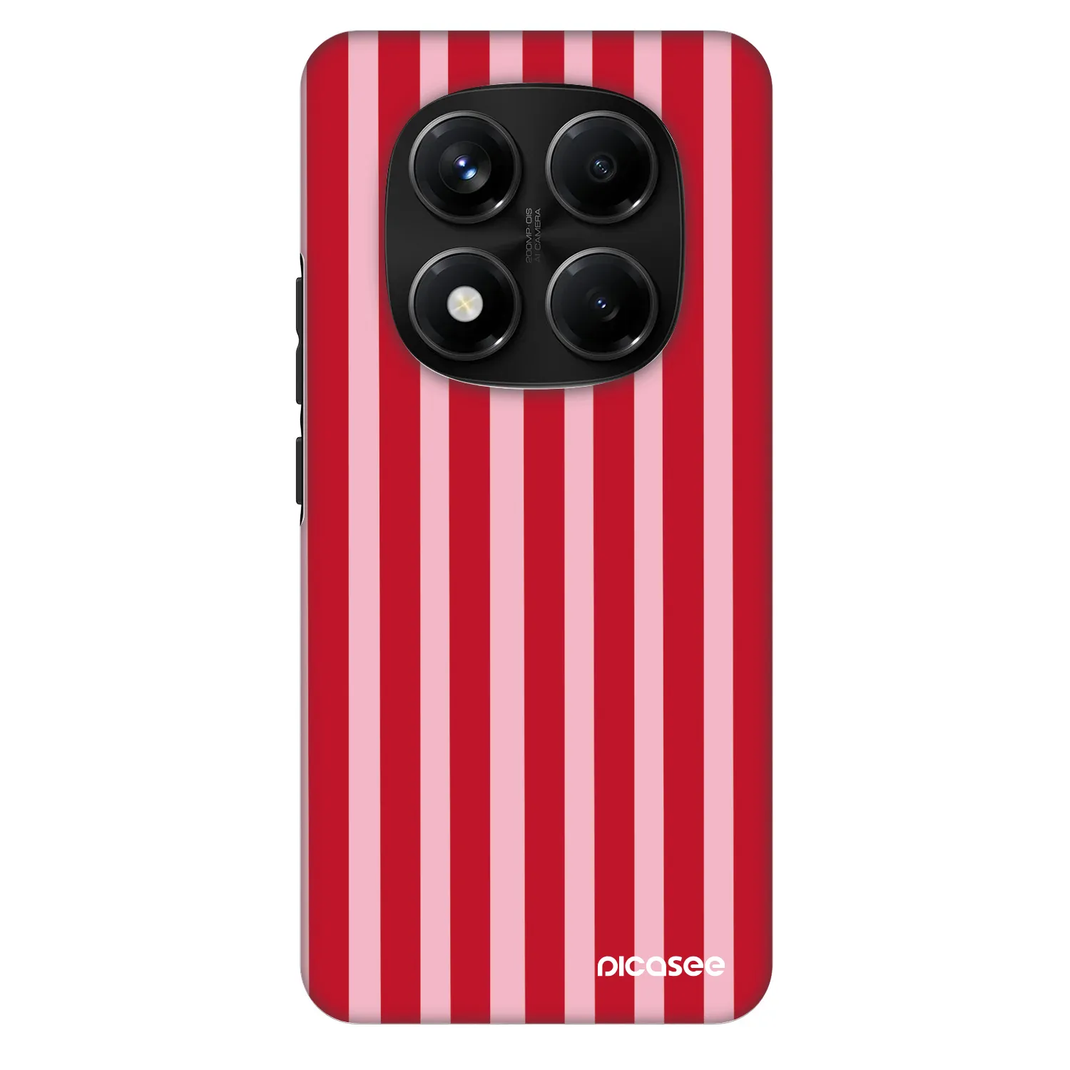 Picasee Fashion Case pro Xiaomi Redmi Note 14 Pro+ 5G - Lines red