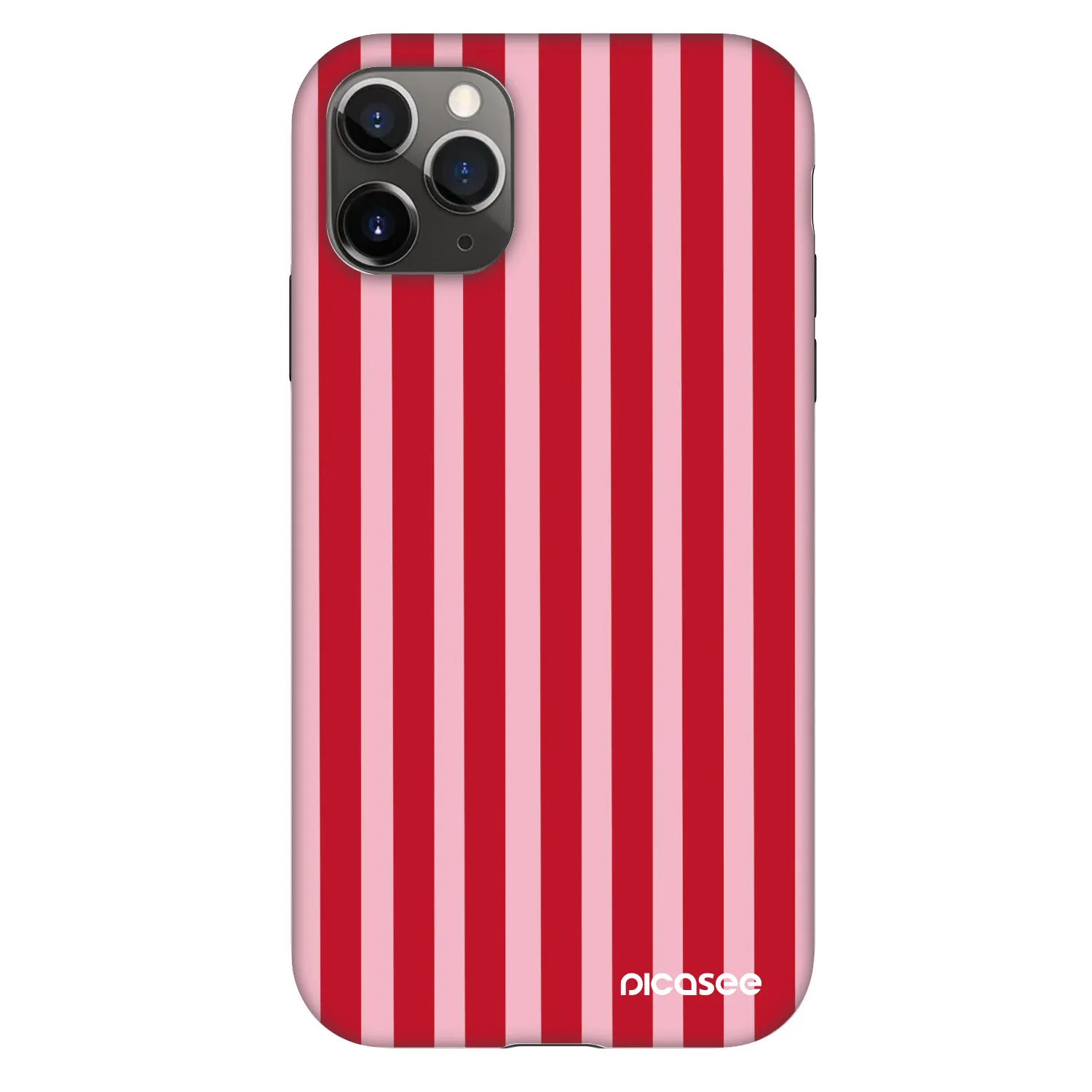 Picasee Fashion Case pro Apple iPhone 11 Pro - Lines red