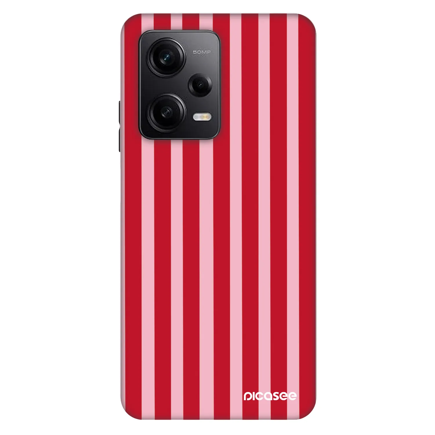 Picasee Fashion Case pro Xiaomi Redmi Note 12 Pro 5G - Lines red