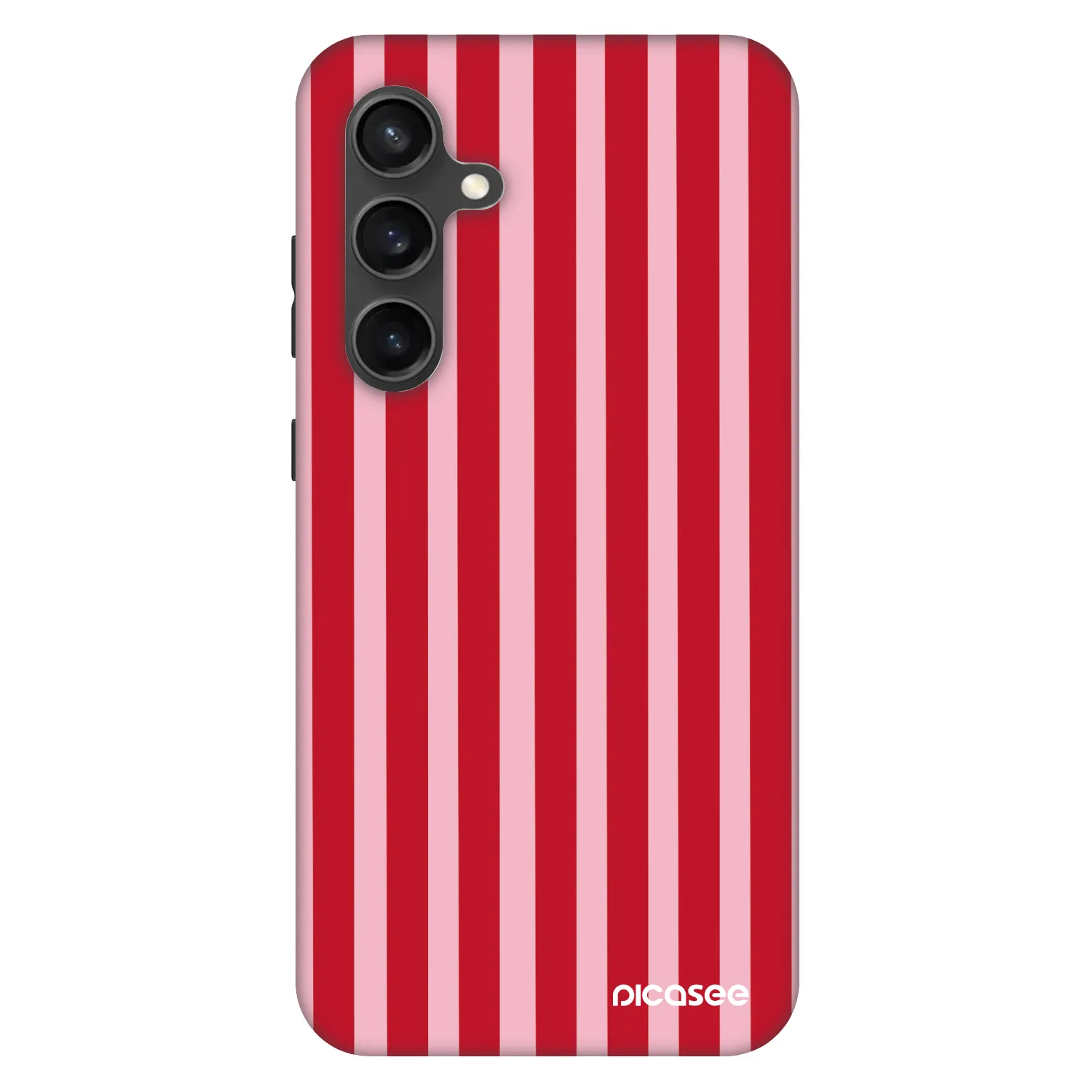 Picasee Fashion Case pro Samsung Galaxy S24 FE S721B - Lines red