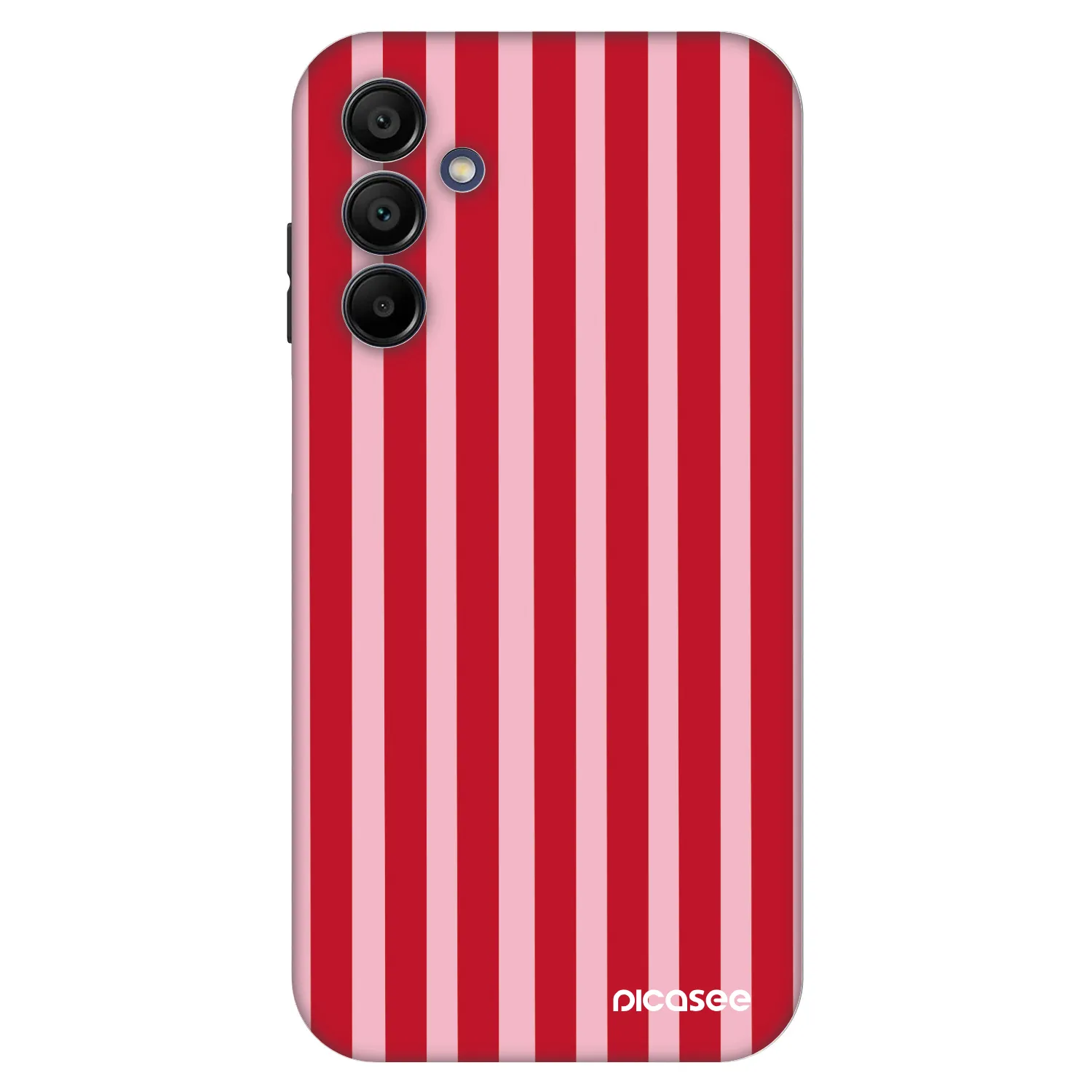 Picasee Fashion Case pro Samsung Galaxy A15 A155F 4G - Lines red