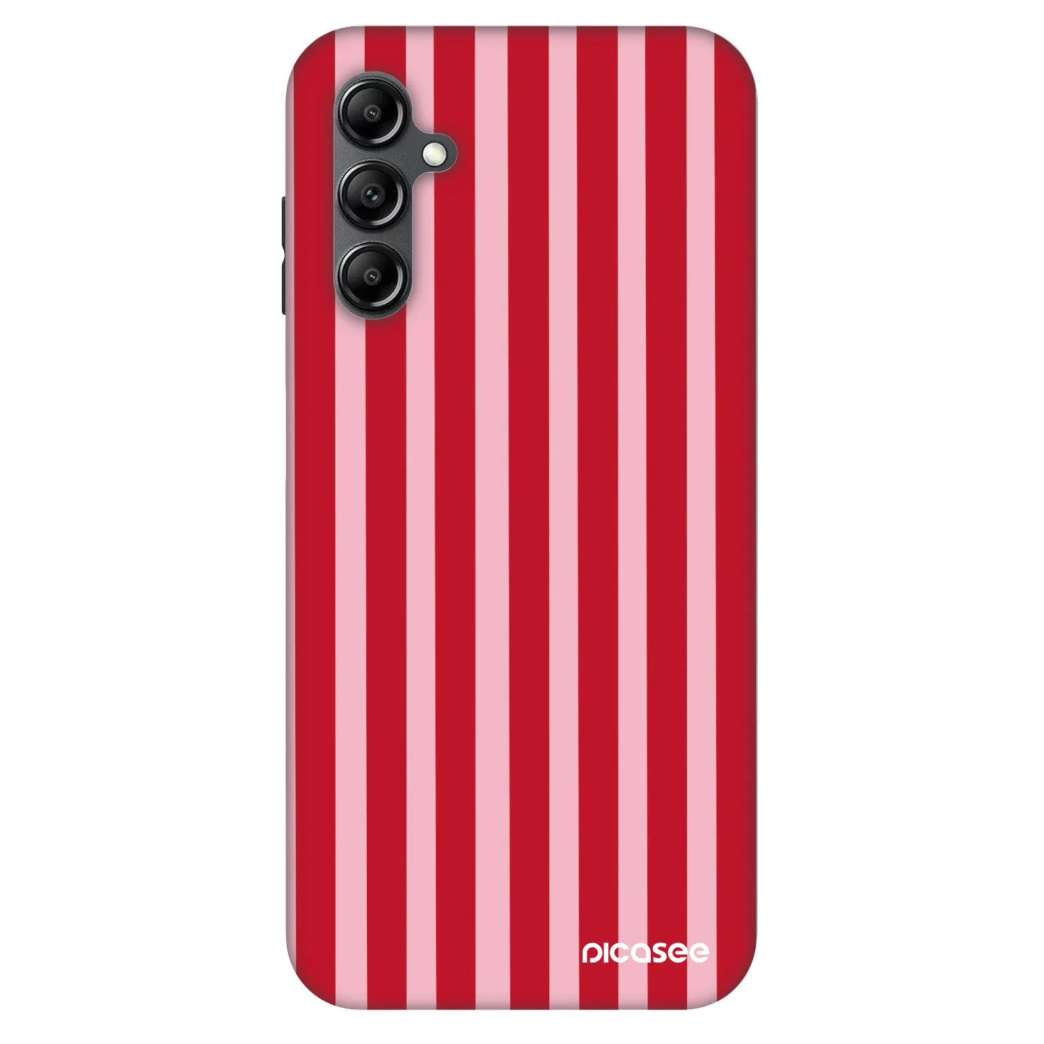Picasee Fashion Case pro Samsung Galaxy A14 4G A145R - Lines red