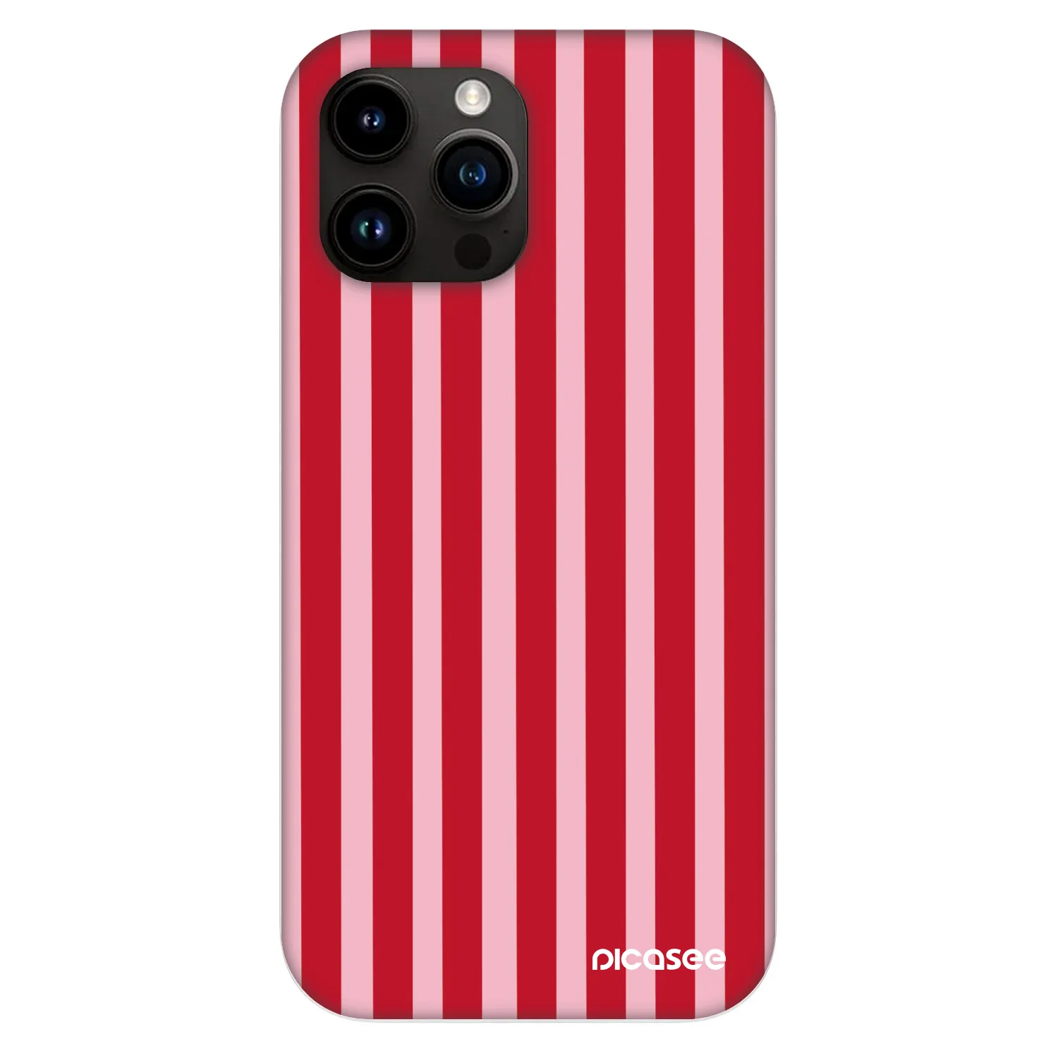 Picasee Fashion Case MagSafe Apple iPhone 13 Pro Max - Lines red