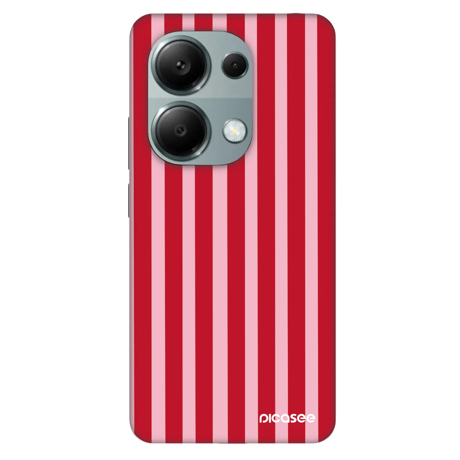 Picasee Fashion Case pro Xiaomi Redmi Note 13 Pro 4G - Lines red
