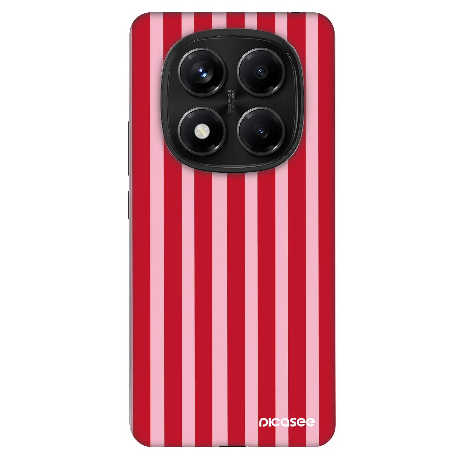 Picasee Fashion Case pro Xiaomi Redmi Note 14 Pro 4G - Lines red