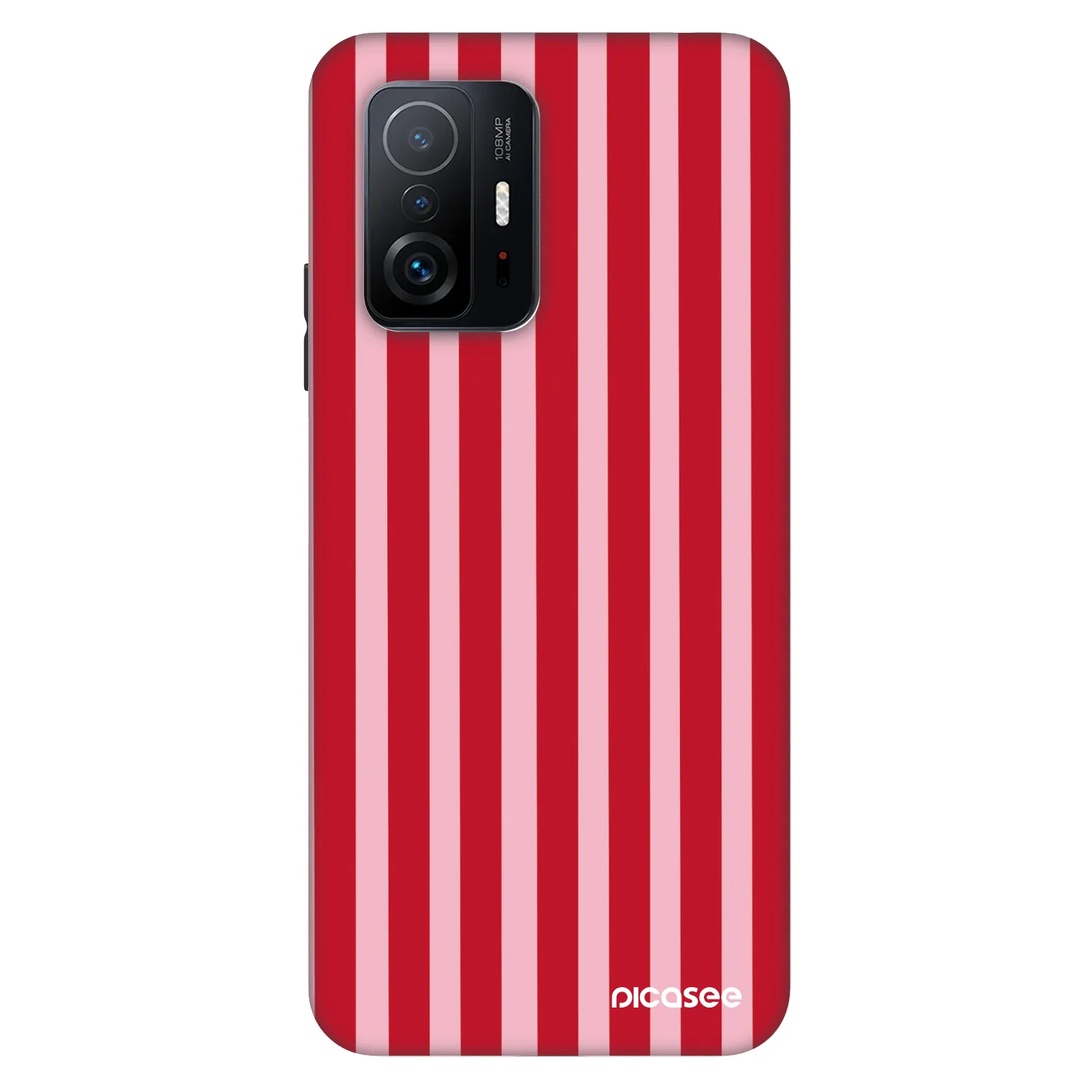 Picasee Fashion Case pro Xiaomi 11T - Lines red