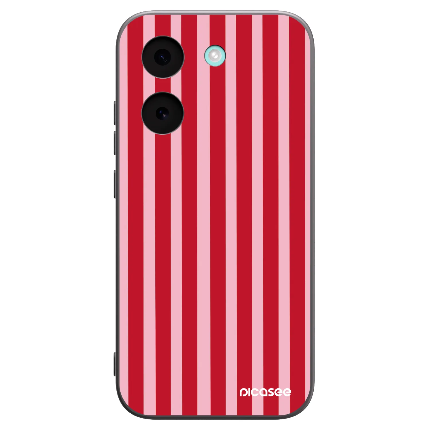 Picasee silikonový černý obal pro Xiaomi Poco X8 Pro - Lines red