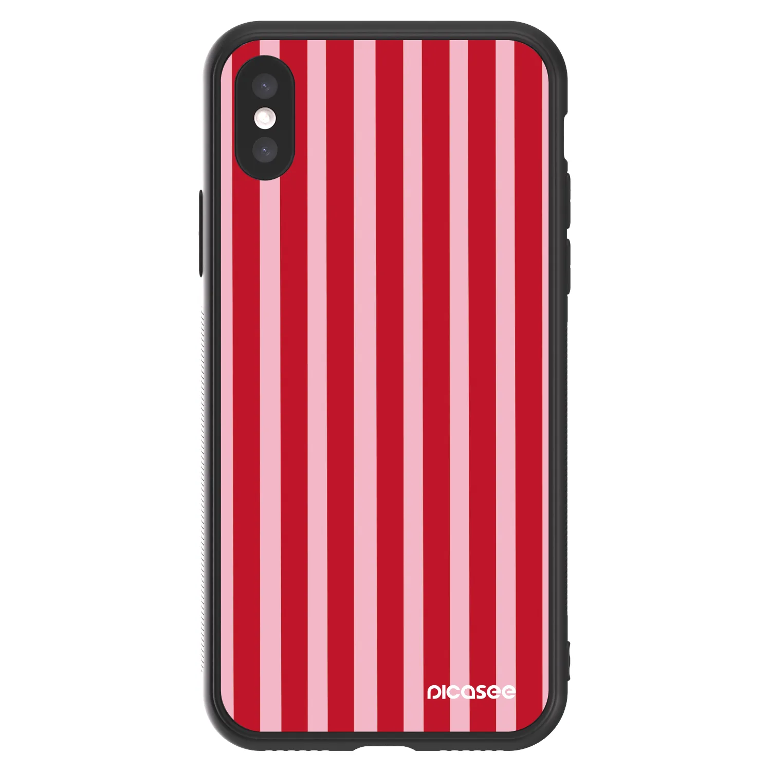 Picasee ULTIMATE CASE pro Apple iPhone X/XS - Lines red