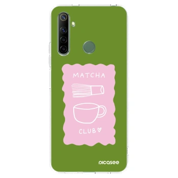 Picasee silikonový průhledný obal pro Realme 6i - Matcha club