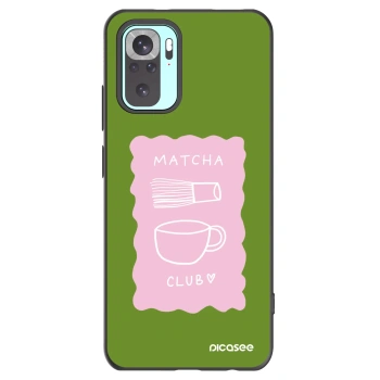 Picasee silikonový černý obal pro Xiaomi Redmi Note 10 Pro - Matcha club