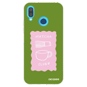 Picasee silikonový průhledný obal pro Huawei P20 Lite - Matcha club