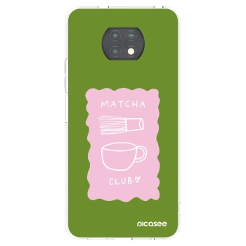 Picasee silikonový průhledný obal pro Xiaomi Redmi Note 9T - Matcha club