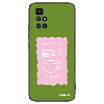 Picasee silikonový černý obal pro Xiaomi Redmi 10 - Matcha club