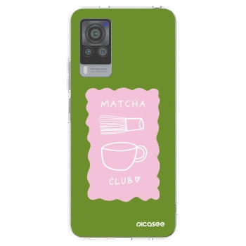 Picasee silikonový průhledný obal pro Vivo X60 Pro 5G - Matcha club