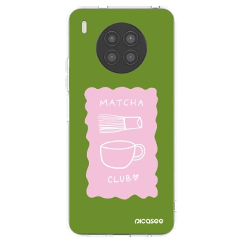 Picasee silikonový průhledný obal pro Huawei Nova 8i - Matcha club