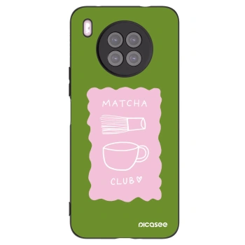 Picasee silikonový černý obal pro Huawei Nova 8i - Matcha club